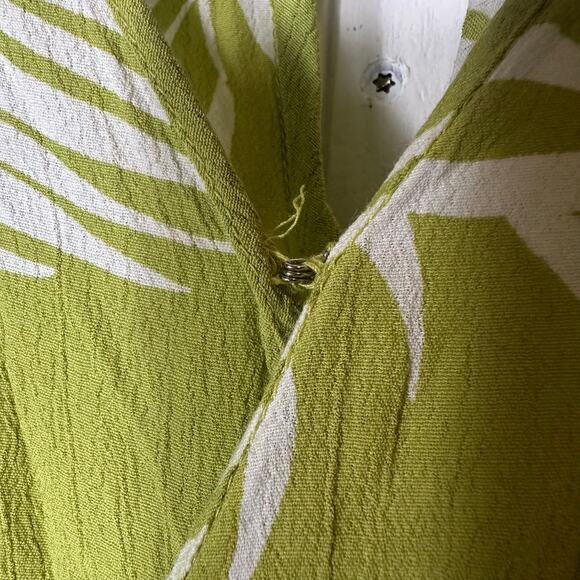 Cleobella Green Tropical Print Romper - Picture 6 of 8